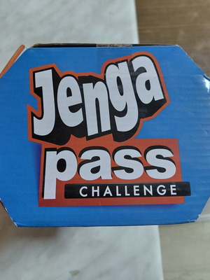 Jenga Pass Challenge Hasbro game