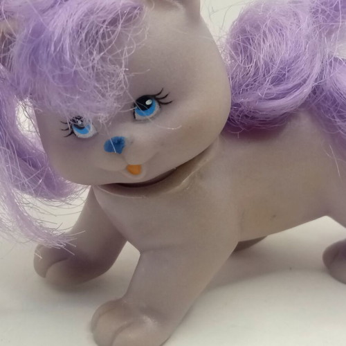 Φιγούρα Purple Purr Curly Kitten Lady Lovely Locks μεταχειρισμένη
