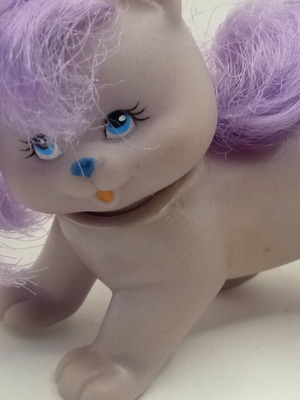 Φιγούρα Purple Purr Curly Kitten Lady Lovely Locks μεταχειρισμένη