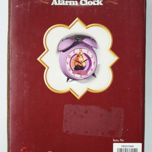 The Muppets Miss Piggy Table Clock Analog new