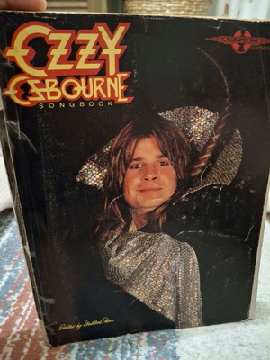 Ozzy Osbourne Songbook used, Blizzard of Ozz & Diary of a Madman 1985