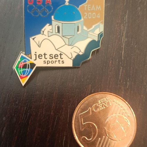 Pin Jet Set Sports USA Team 2004 Athens2004 new