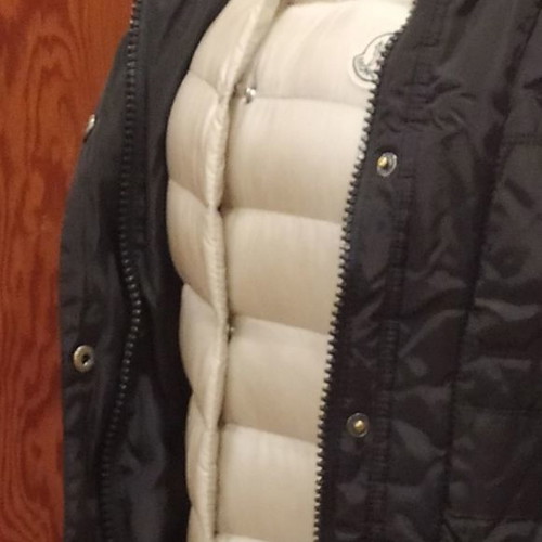 Moncler Liana sleeveless down vest new, white, size M