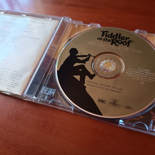 Fiddler on the Roof 30th Anniversary Edition Picture Disc CD like new