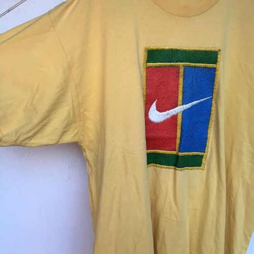 Nike Vintage Challenge Court T-shirt XL like new, colorful, 90s