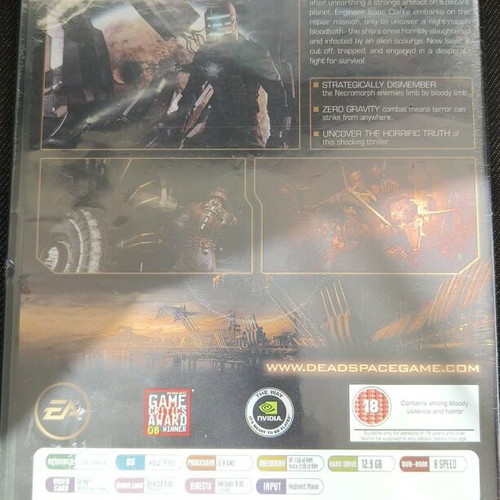 Dead Space PC DVD new survival horror sci-fi game