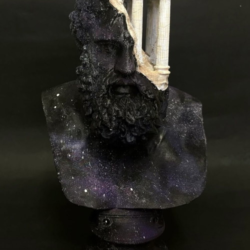 Pericles golden age statue new, hand-painted