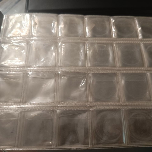 Coin collection album with 240 slots