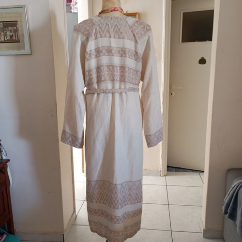 Nidodileda kimono cotton linen, like new, size M/L, beige