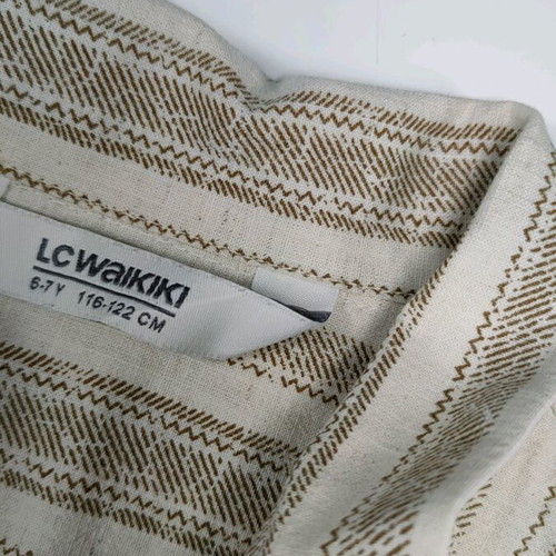 LC Waikiki shirts like new, 2-piece set, size 116-122, beige and orange