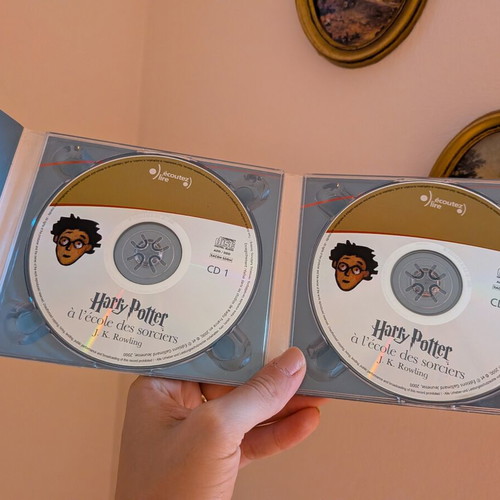 Harry Potter À L’école des Sorceress 2 CD used, French audiobook