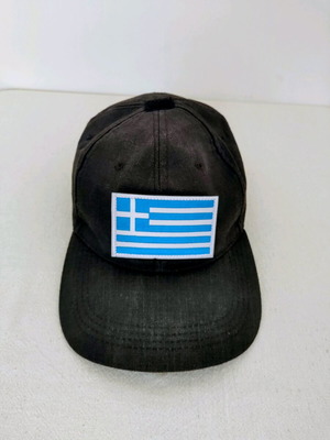 Military tactical hat with Velcro tapes, black, like new