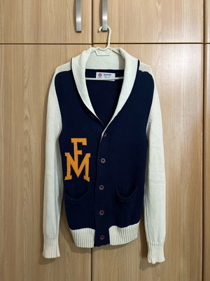 Franklin & Marshall Large College Style Cardigan used