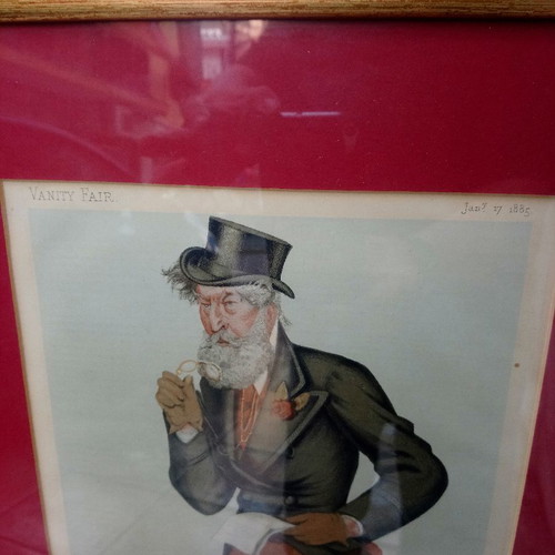 Scrooge McDuck engraving used, framed