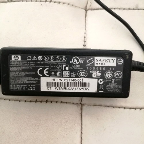 Φορτιστής για laptop μεταχειρισμένος, συμβατός με HP και άλλες μάρκες