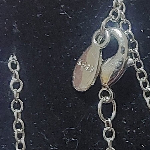 Bee Necklace new with blue and purple enamel, glows in the dark, A.L.E.