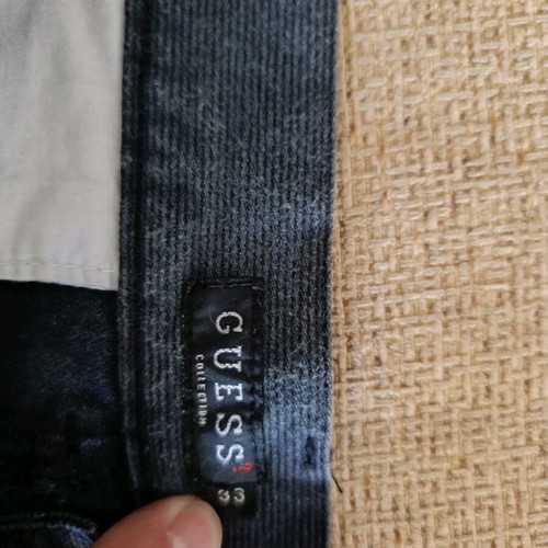 Guess men's pants used, anthracite, size M/L