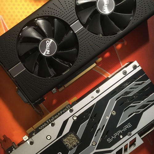 Sapphire Nitro+ RX580 8GB graphics card like new
