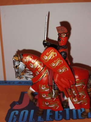 Metal mounted knights Crusaders Frontline Altaya Richard the Lionheart like new