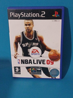 NBA Live 09 PlayStation 2 game very good condition