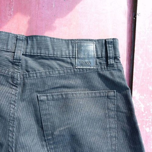 Boss Men's Pants Black Like New Size 40 Length 112 cm