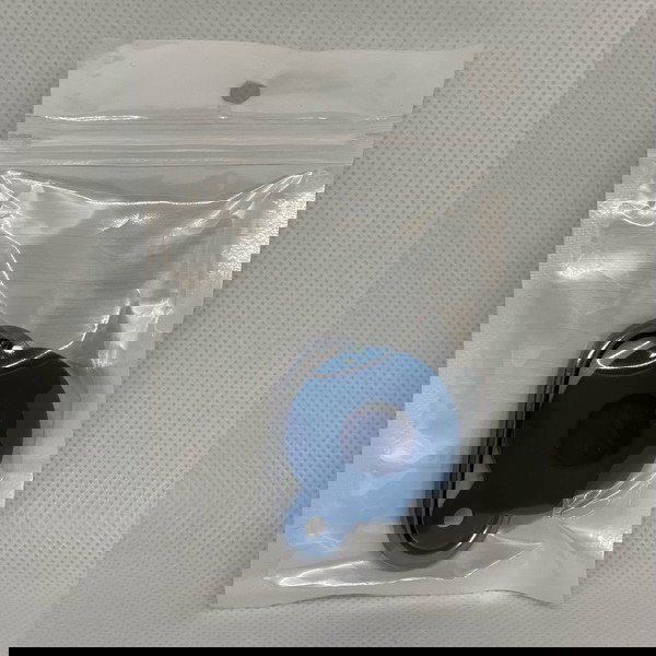 Θήκη Σιλικόνης  Sonique Soft Touch για Air Tag Χρώμα Μπλέ.