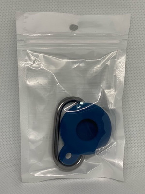 Sonique Soft Touch silicone case for Air Tag blue unused