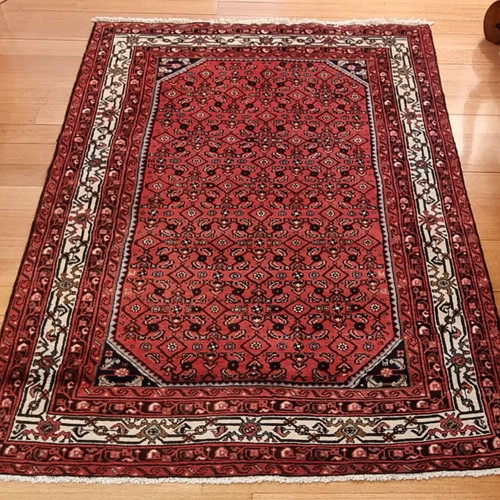 Wool Handmade Persian Rug 206x153 New