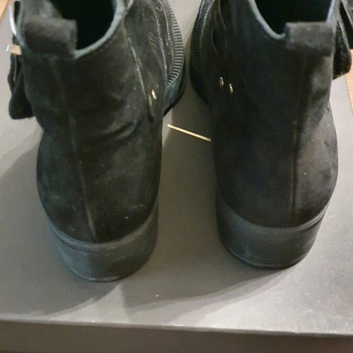 Glamazons black ankle boots like new, size 37