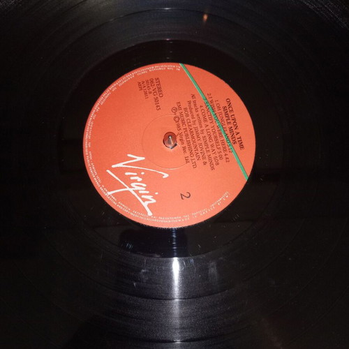 Simple Minds Once Upon a Time vinyl record, Greek edition 1985