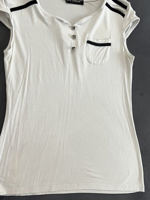 Oscar shirt with buttons like new, white, size S