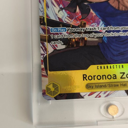 Roronoa Zoro OP15-113 One Piece TCG card like new