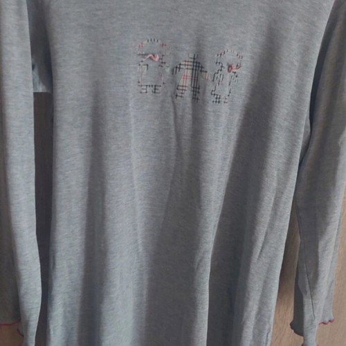 PNN Nightdress size Large like new, gray