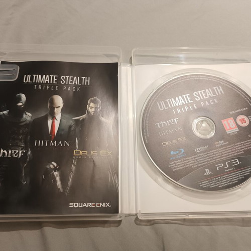 Ultimate Stealth Triple Pack PS3 game used