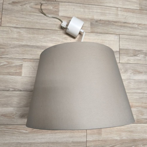 Ceiling light in greige color like new