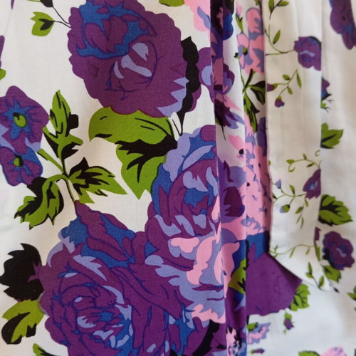 Cotton girls dress new for 9-10 years with belt and zipper