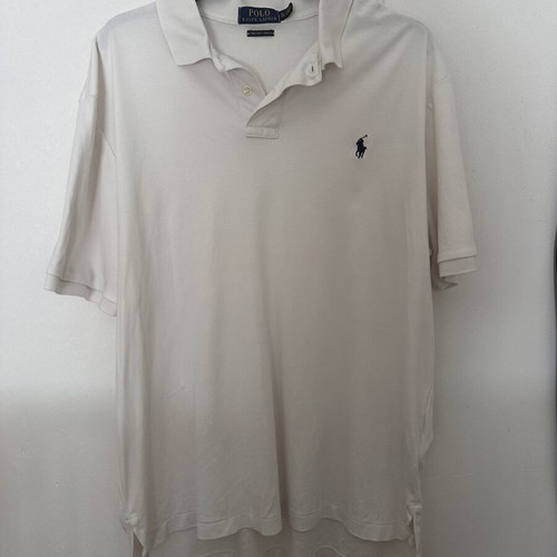 Polo shirt Ralph Lauren white XL like new
