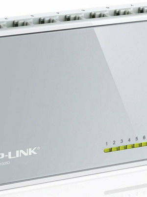 TP-LINK TL-SF1008D v11 Unmanaged L2 Switch με 8 θύρες Ethernet σαν καινούργιο