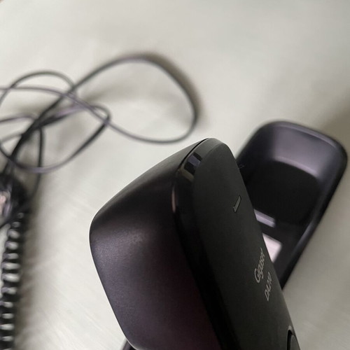Gigaset DA210 corded phone used, black