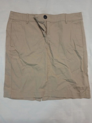 MNG skirt used, medium size, beige and black