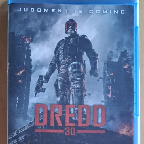 Dredd 3D Blu-ray with German subtitles
