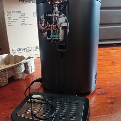 Hisense HBD5A Beer Dispenser 5lt new with 2-year warranty