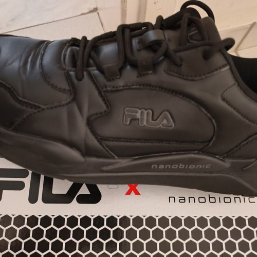 Fila Nano Bionic Memory Foam Athletic Shoes size 45 like new, black