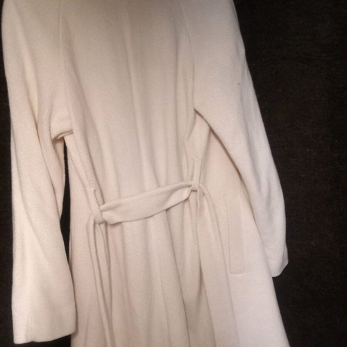 Women's coat used, beige, very soft