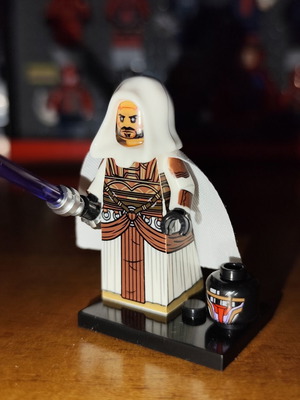 Revan Jedi Knight minifigure like new with accessories