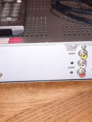 Humax digital decoder used with remote control