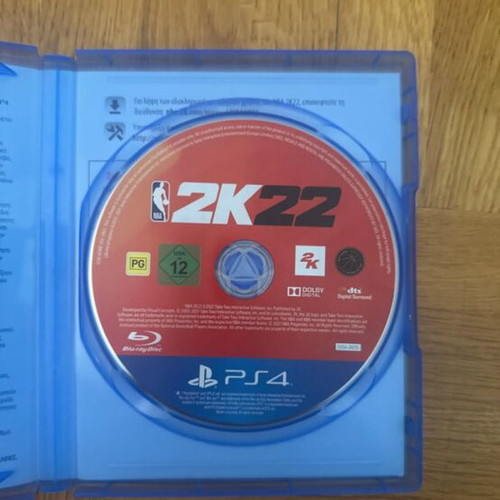 NBA 2K22 PS4 game