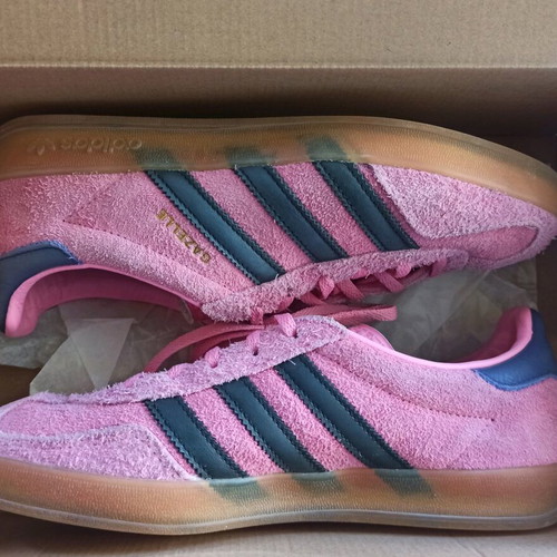Adidas Originals Gazelle Indoor Pink Suede Size 40 Like New