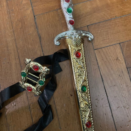 Apergis Old Children's Sword used, worn