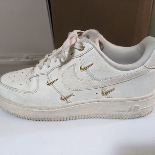 Nike Air Force 1 '07 LX women's sneakers, sail metallic gold, size 36